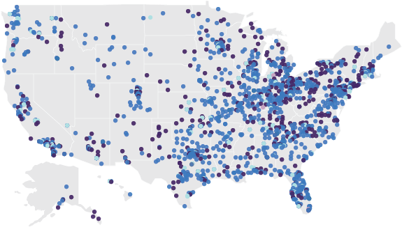 EDITED only Pregnancy Centers jda us affiliate map 2021