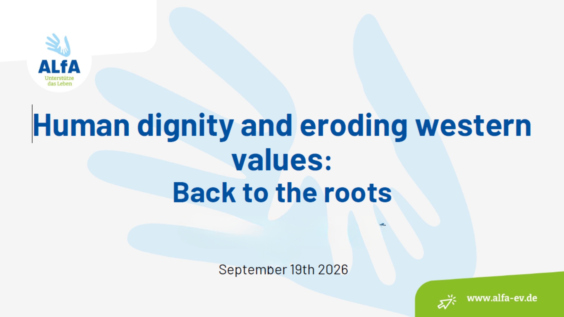 Human Dignity and Western Culture graphic