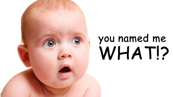 baby name surprised