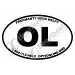 Option Line Bumper Sticker - Bulk of 25
